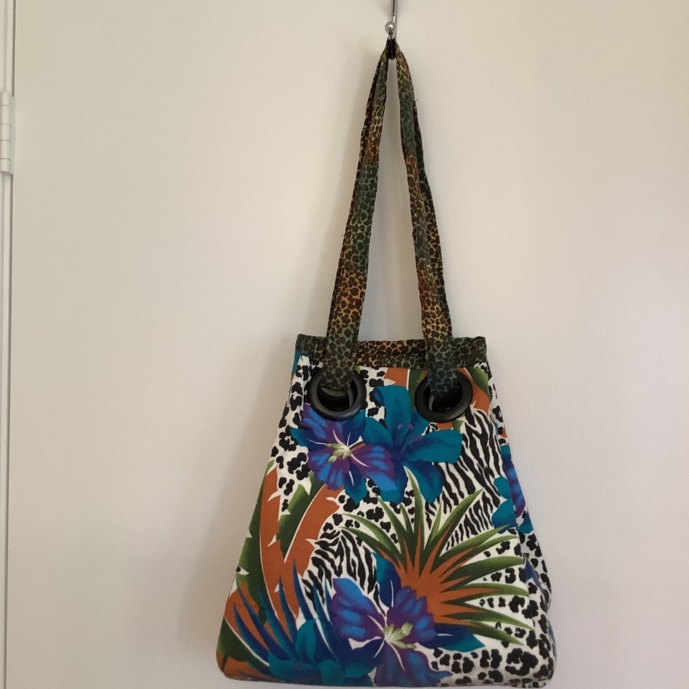 Handmade beach bag tote